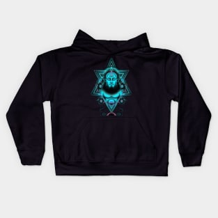 DMT God Head (without square background) Kids Hoodie